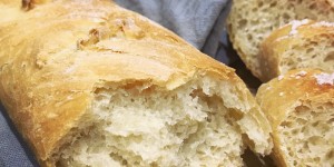 Beitragsbild des Blogbeitrags Rezept: Baguette mit Dinkelmehl