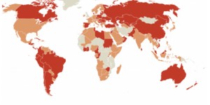 Beitragsbild des Blogbeitrags Covid-19: 91% der Weltbevölkerung reisebeschränkt 