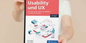 Beitragsbild des Blogbeitrags «Buchrezension» Praxisbuch Usability und UX 