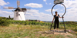 Beitragsbild des Blogbeitrags Retz im Weinviertel: Wanderung zur Retzer Windmühle & Tipps für einen Tagesausflug