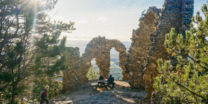 Beitragsbild des Blogbeitrags Auf den Türkensturz mit Kindern wandern
