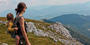 Beitragsbild des Blogbeitrags Am Schneeberg mit Kindern wandern – das Paradies der Blicke