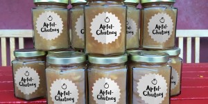 Beitragsbild des Blogbeitrags Apfelchutney einkochen – einfach, schnell, köstlich 