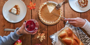 Beitragsbild des Blogbeitrags Kürbis-Cheesecake – Ein Gaumenschmaus