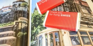 Beitragsbild des Blogbeitrags Fliegen, zuckersüß wie Schweizer Schokolade mit der SWISS