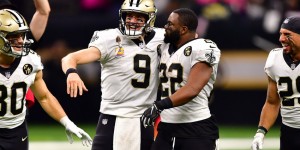 Beitragsbild des Blogbeitrags Brees macht die Bengals platt 