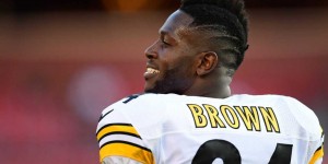 Beitragsbild des Blogbeitrags Antonio Brown nennt Bericht über Trade zu Buffalo Fake News