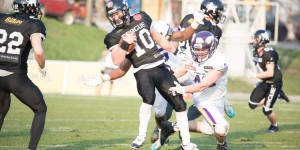 Beitragsbild des Blogbeitrags Vikings gewinnen Saisonauftakt gegen Prag