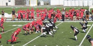 Beitragsbild des Blogbeitrags Warlords gewinnen kleines Wiener Football Derby