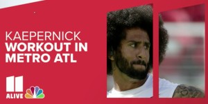 Beitragsbild des Blogbeitrags Colin Kaepernick Workout Live