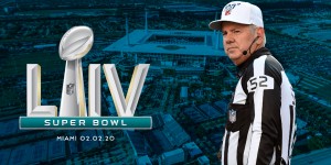 Beitragsbild des Blogbeitrags Vinovich wird Super Bowl LIV leiten