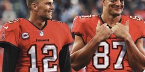Beitragsbild des Blogbeitrags Gronkowski und Brady in Tampa wieder vereint