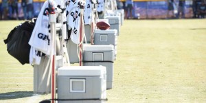 Beitragsbild des Blogbeitrags NFL-Trainingscamps noch im Zeitplan