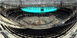 Beitragsbild des Blogbeitrags SoFi Stadium Update: Largest Ever Videoboard in Sports Completed 