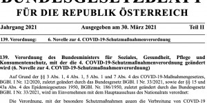 Beitragsbild des Blogbeitrags Neue Verordnung: Lockdown im Osten
