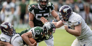 Beitragsbild des Blogbeitrags Wer ist die Nummer 1 in Wien? Vikings empfangen Dragons zum AFL Stadtderby