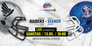 Beitragsbild des Blogbeitrags CEFL-LIVE: Raiders Tirol vs. Milano Seamen