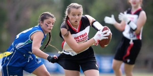 Beitragsbild des Blogbeitrags Ernüchternde Bilanz für AFBÖ Teams bei Flag Football Jugend EM
