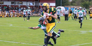 Beitragsbild des Blogbeitrags Rhinos gewinnen Steiermark Derby