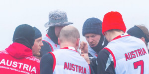 Beitragsbild des Blogbeitrags AFBÖ präsentiert Kader für die Flag Football Weltmeisterschaft 2021
