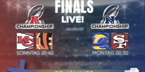 Beitragsbild des Blogbeitrags Die Conference Finals der NFL am Sonntag ab 20:40 Uhr LIVE auf PULS 4 & PULS 24