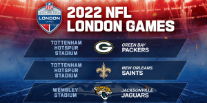 Beitragsbild des Blogbeitrags Buccaneers, Cardinals, Jaguars, Packers und Saints hosten 2022 NFL International Games 