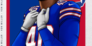 Beitragsbild des Blogbeitrags Von Miller geht zu den Buffalo Bills