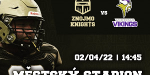 Beitragsbild des Blogbeitrags AFL-LIVE: Znojmo Knights vs. Vienna Vikings