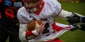 Beitragsbild des Blogbeitrags AFL Division 2 LIVE: Warlords weiter im Vorwärtsgang