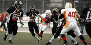 Beitragsbild des Blogbeitrags AFL Division 1 LIVE: Vienna Knights vs. St. Pölten Invaders
