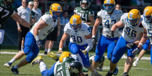 Beitragsbild des Blogbeitrags Dragons weiterhin ungeschlagen, Giants eliminiert