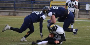Beitragsbild des Blogbeitrags AFL Division 1 LIVE: Vienna Knights vs. Fehérvár Enthroners