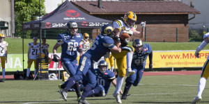 Beitragsbild des Blogbeitrags Fotostrecke: Rhinos siegen in Gmunden