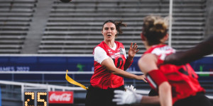 Beitragsbild des Blogbeitrags World Games: Niederlagen für Flagfootball-Nationalteams 