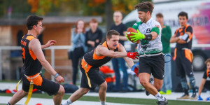 Beitragsbild des Blogbeitrags Flagfootball Meisterschaft: Wien holt Doppelgold 