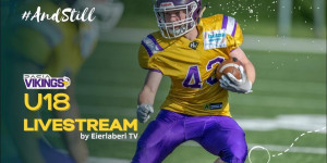 Beitragsbild des Blogbeitrags Livestream: AFL Nachwuchs U18 Vikings vs. Team NÖ