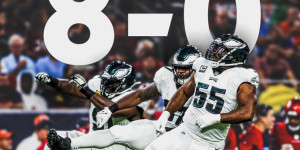 Beitragsbild des Blogbeitrags Eagles starten zum ersten Mal mit 8-0 in eine NFL Saison 