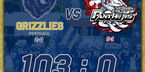 Beitragsbild des Blogbeitrags Grizzlies feiern 103:0 Rekordsieg