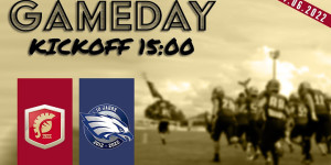 Beitragsbild des Blogbeitrags Division 2 LIVE: Carnuntum Legionaries vs. Blue Hawks 