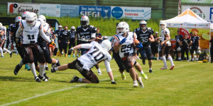 Beitragsbild des Blogbeitrags Knappe Kiste gegen die Swarco Raiders 2