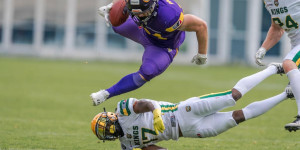 Beitragsbild des Blogbeitrags Kantersieg der Vikings bei Hohe Warte-Combeack