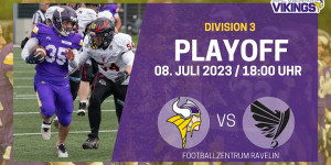 Beitragsbild des Blogbeitrags Conference A Dominanz: Vikings 2 deklassieren Raiders 2 