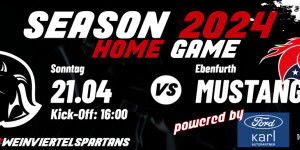 Beitragsbild des Blogbeitrags Division 2 LIVE: Weinviertel Spartans vs. Ebenfurth Mustangs