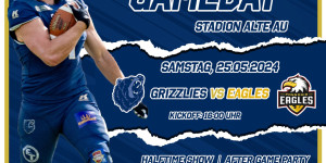 Beitragsbild des Blogbeitrags Division 3 LIVE: AFC Grizzlies vs. Pannonia Eagles