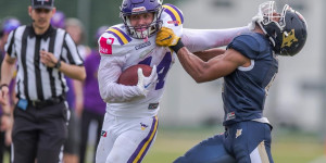 Beitragsbild des Blogbeitrags Vikings gewinnen zum Auftakt in Ungarn