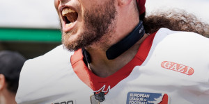 Beitragsbild des Blogbeitrags Rhein Fire verliert Heimauftakt gegen Madrid Bravos