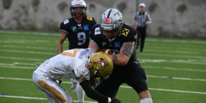 Beitragsbild des Blogbeitrags Raiders gewinnen auch zweites Tiroler Derby gegen Patriots souverän