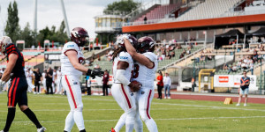 Beitragsbild des Blogbeitrags Rhein Fire schlägt Berlin Thunder auswärts