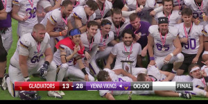 Beitragsbild des Blogbeitrags Vikings gewinnen erstmals die Iron Bowl