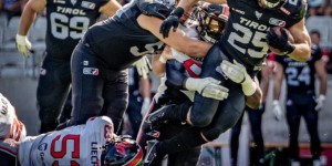 Beitragsbild des Blogbeitrags Raiders Tirol feiern sechsten Saisonsieg